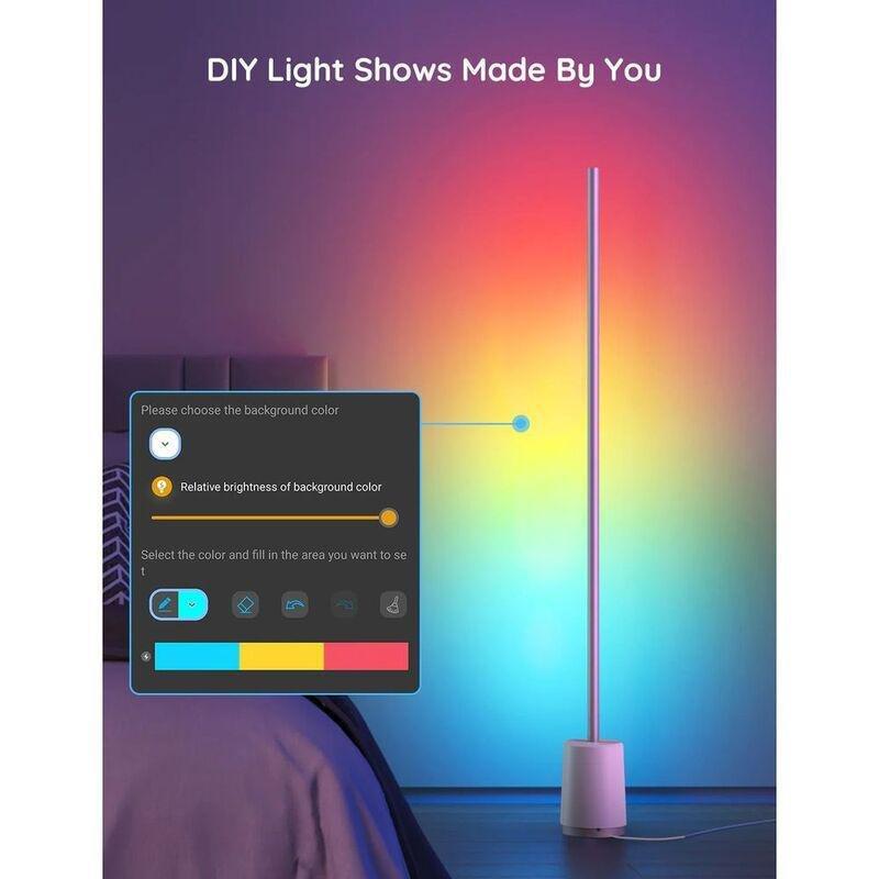 Govee Lyra RGBICWW Corner Floor Lamp, , large image number 3