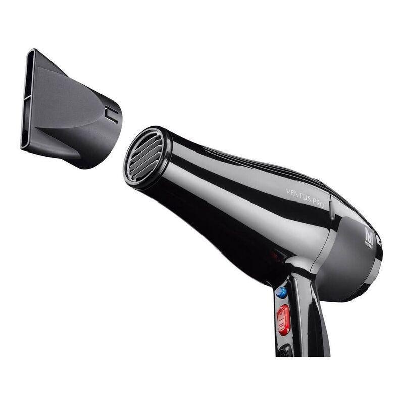Moser Ventus Pro Premium 2200W Compact Professional Hair Dryer - Black/Silver, , large image number 0