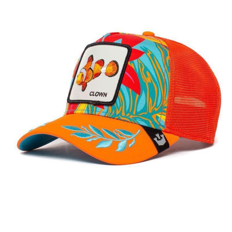 Goorin Bros Public Anemone Unisex Trucker Cap - Orange, , medium