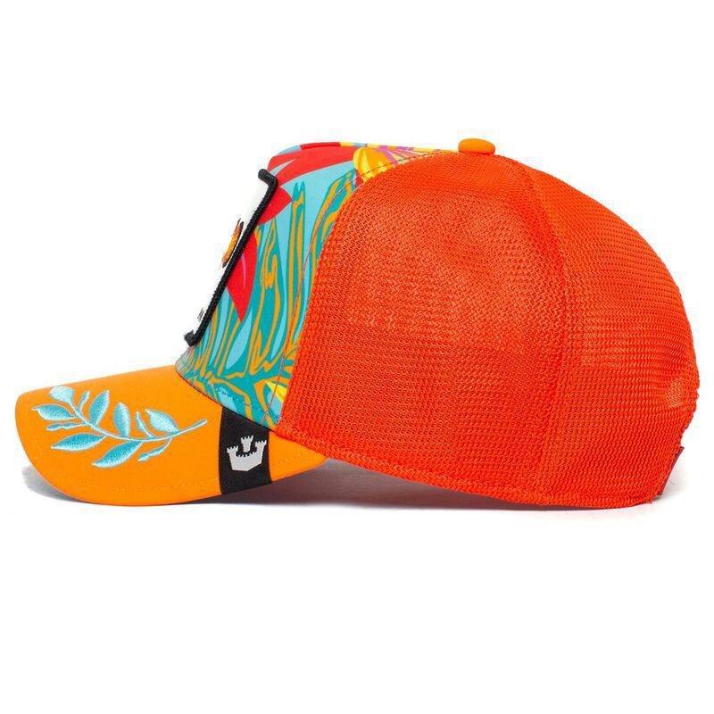 Goorin Bros Public Anemone Unisex Trucker Cap - Orange, , large image number 2
