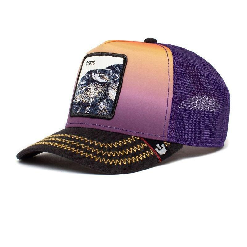 Goorin Bros Toxic Unisex Trucker Cap - Purple, , medium