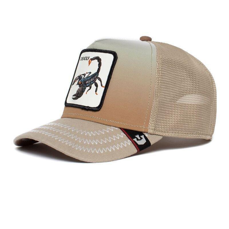 Goorin Bros Get Over Here Unisex Trucker Cap - Tan, , medium