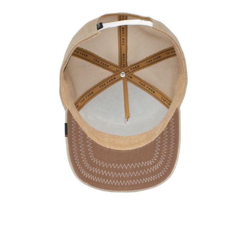 Goorin Bros Get Over Here Unisex Trucker Cap - Tan, , large image number 3