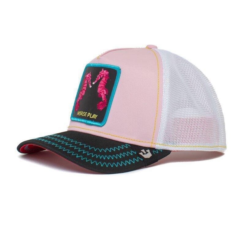 Goorin Bros Sea Horse Play Unisex Trucker Cap - Pink, , medium