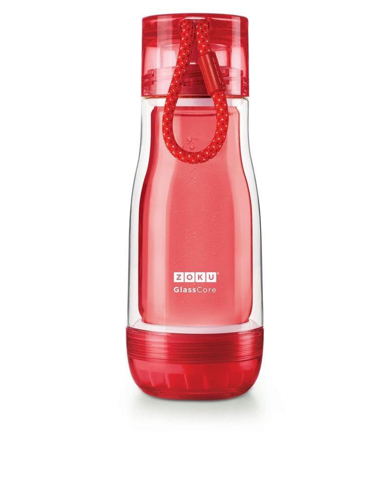 Zoku 350ml Suspended Core Bottle Red, , large image number 1