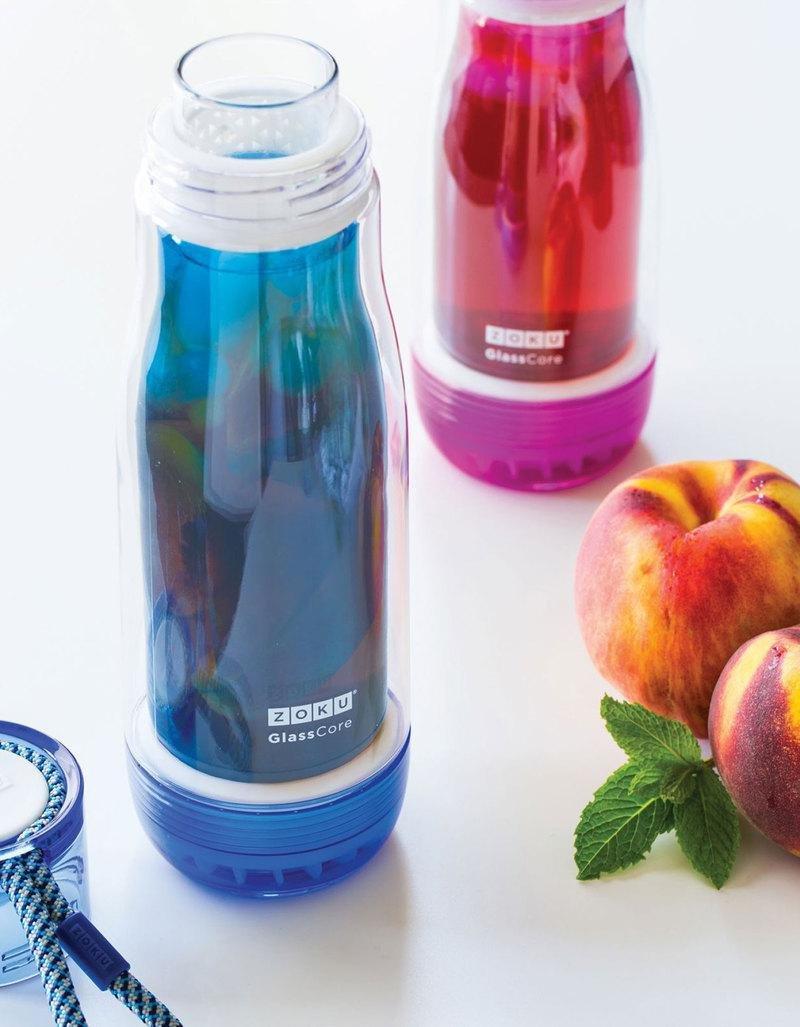 Zoku 350ml Suspended Core Bottle Red, , large image number 3