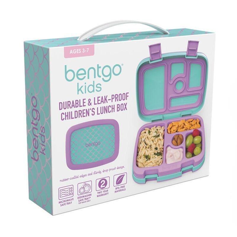 BENTGO - Bentgo Mermaid Kids Lunch Box - Aqua/Orchid