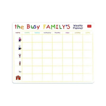 LEGAMI - Legami Something To Remember Magnet Board - Busy Family