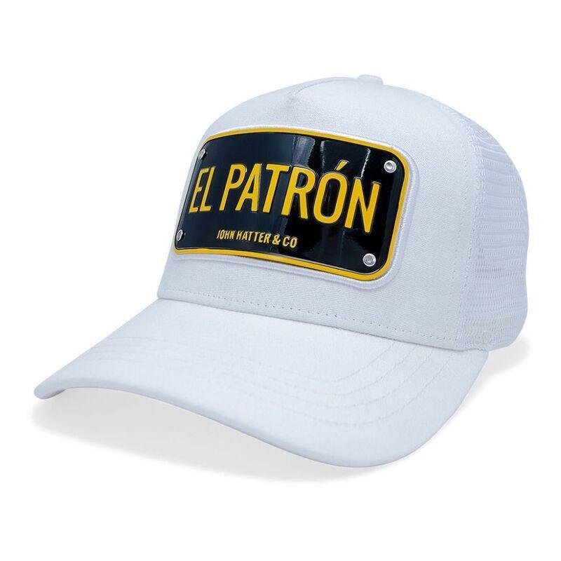 John Hatter El Patron White Unisex Cap - White, , large image number 0
