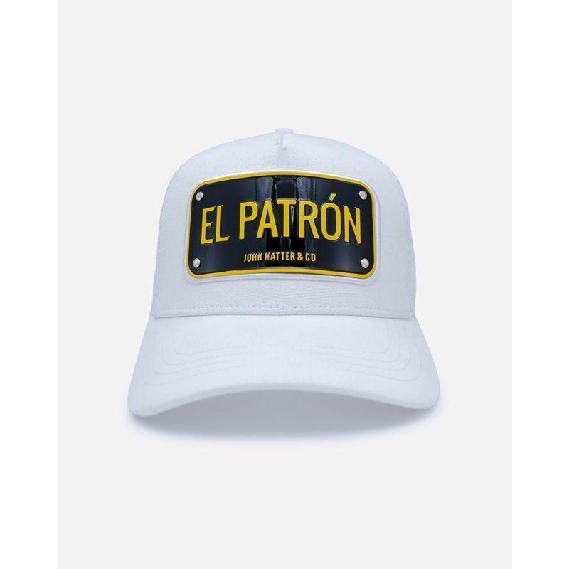 John Hatter El Patron White Unisex Cap - White, , large image number 2