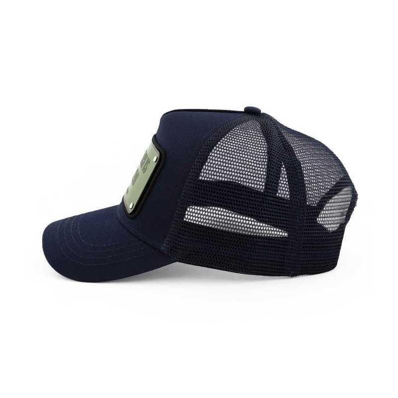 John Hatter The Truth Is I Am Bad Unisex Cap Navy Blue, , large image number 2