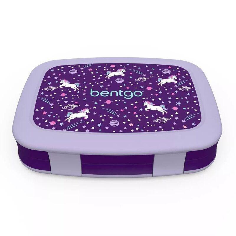 Bentgo Unicorn Kids Lunch Box - Lavender/Purple, , large image number 1