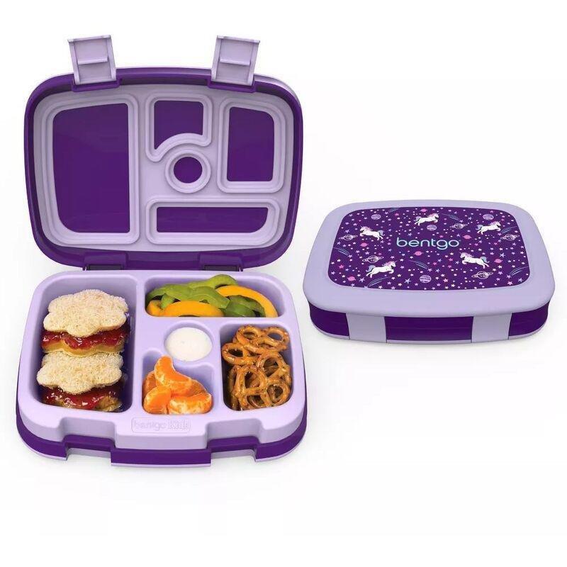 Bentgo Unicorn Kids Lunch Box - Lavender/Purple, , large image number 2