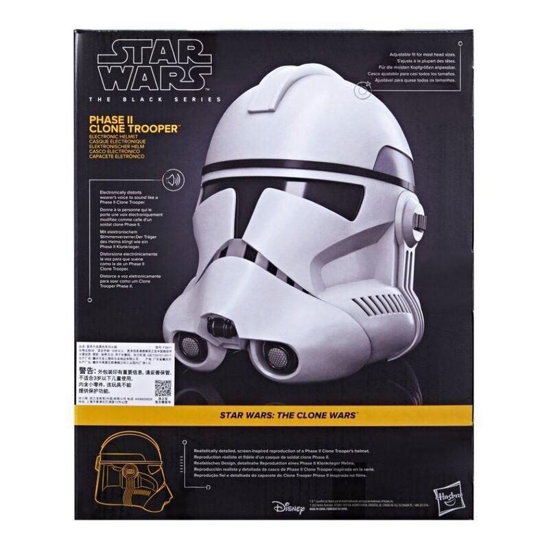 Hasbro Collector Star Wars The Black Series Phase 2 Clone Trooper Electronic Helmet F3911, , large image number 5