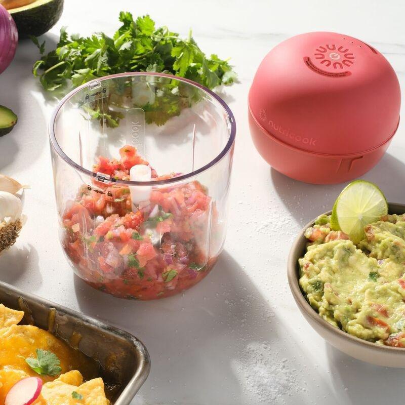 Nutricook Choppi Food Chopper- Red, , large image number 2