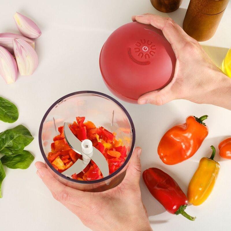 Nutricook Choppi Food Chopper- Red, , large image number 6