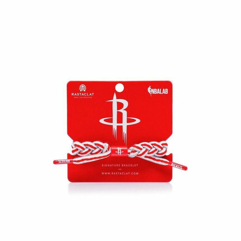 Rastaclat Houston Rockets Alternate Men's Bracelet Red/Gray, , large image number 0