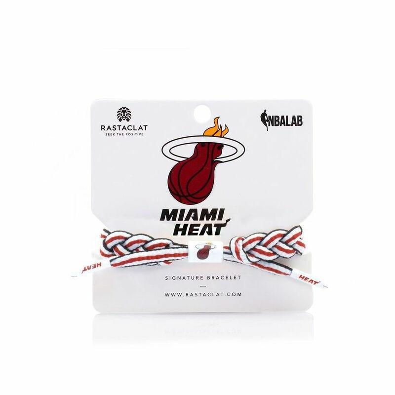 Rastaclat Miami Heat Home Men's Bracelet Red/Black, , large image number 0