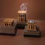 HILALFUL - HilalFul Wooden Wind Tower Incense Burner