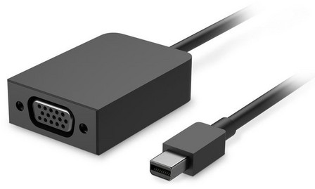 MICROSOFT - Microsoft Mini DisplayPort VGA Adapter Black
