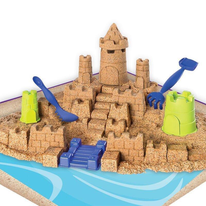 Kinetic Sand Beach Sand Kingdom 3lbs, , large image number 1