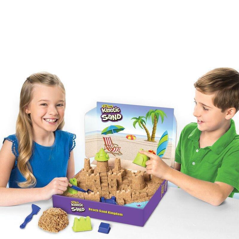 Kinetic Sand Beach Sand Kingdom 3lbs, , large image number 3