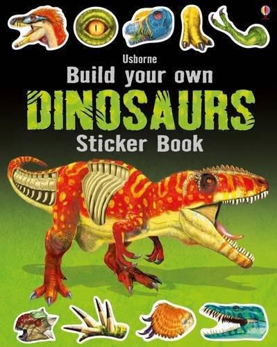 Build Your Own Dinosaurs Sticker Book | Usbourne, , large image number 0