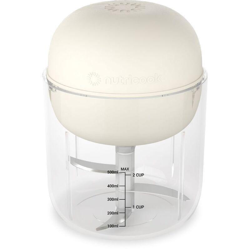 Nutricook Choppi Food Chopper- Desert Sand, , medium