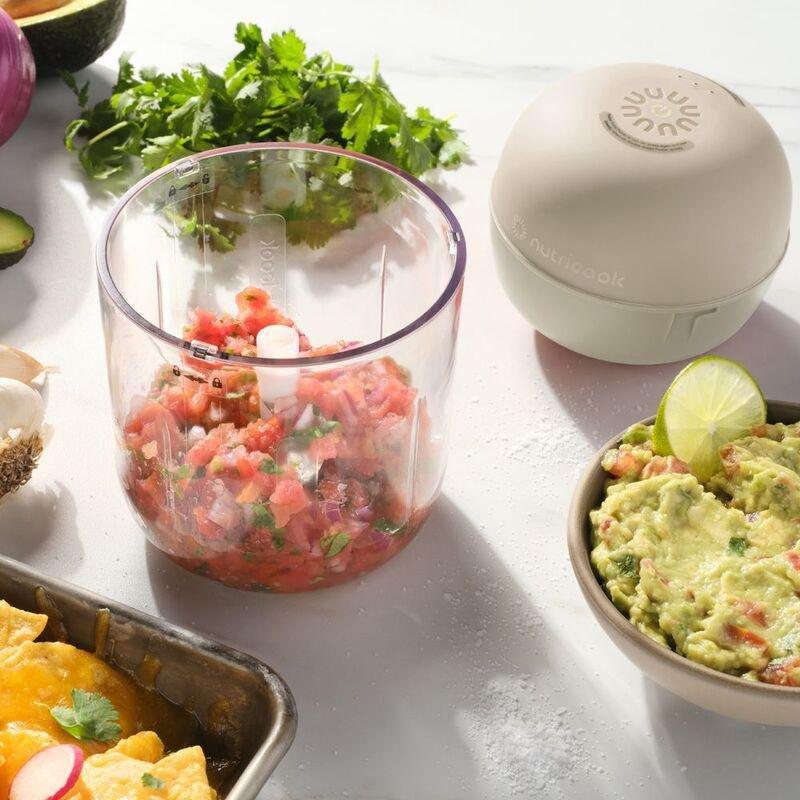 Nutricook Choppi Food Chopper- Desert Sand, , large image number 2