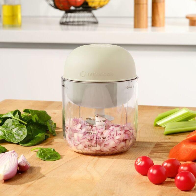 Nutricook Choppi Food Chopper- Desert Sand, , large image number 4
