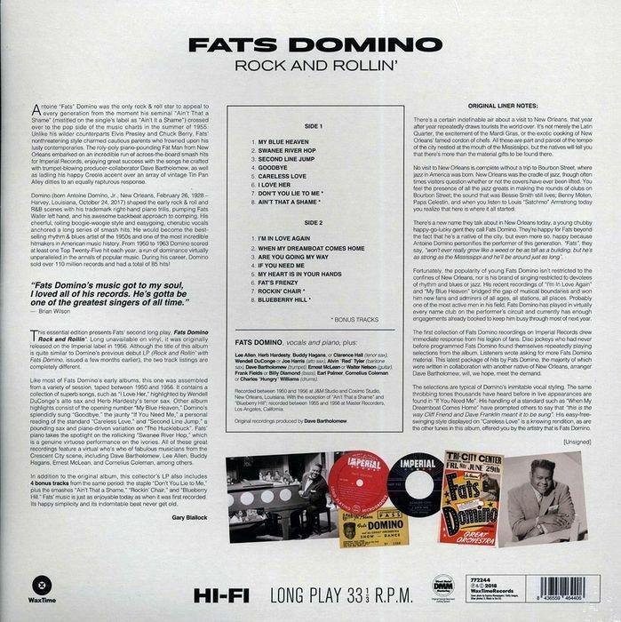 Fats Domino Rock & Rollin' + 4 Bonus Tracks! (Second Album) | Fats Domino, , large image number 1