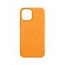 APPLE - Apple Leather Case California Poppy with MagSafe for iPhone 12 Mini