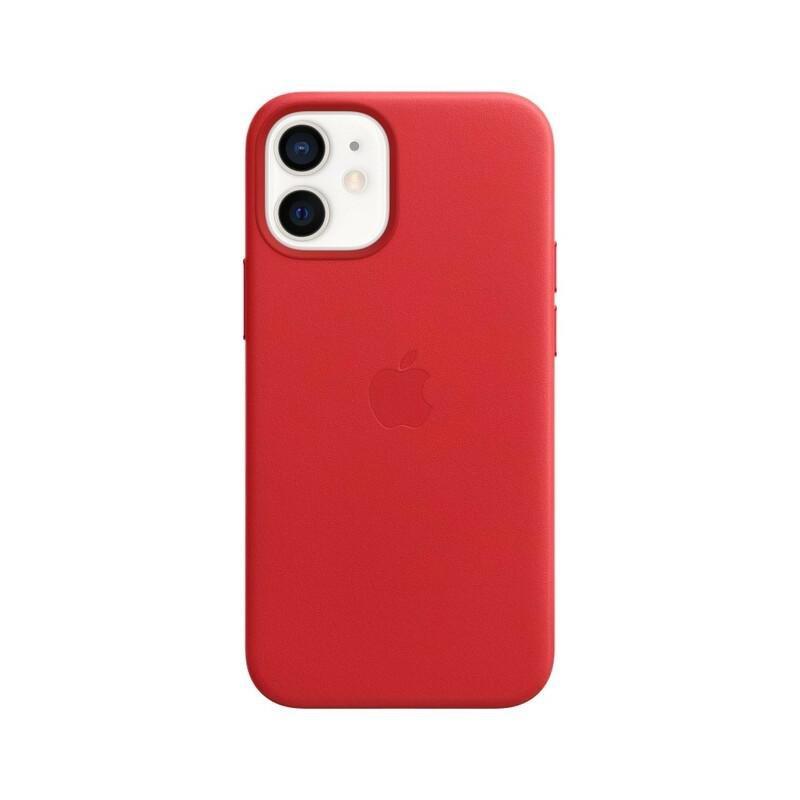 Apple Leather Case (Product) Red with MagSafe for iPhone 12 Mini, , large image number 0