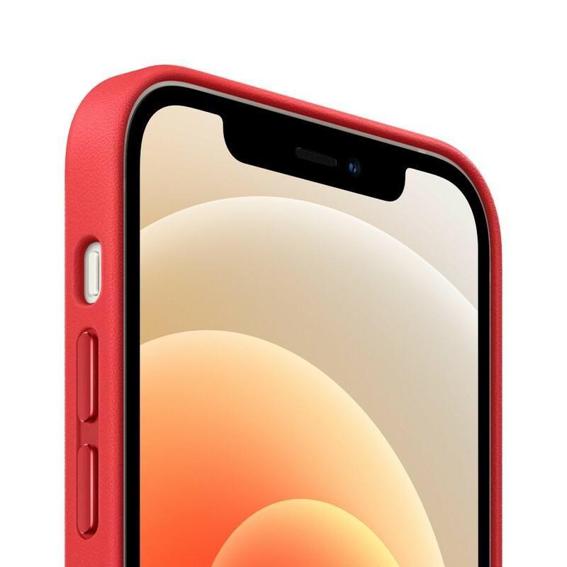 Apple Leather Case (Product) Red with MagSafe for iPhone 12 Mini, , large image number 2