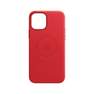 APPLE - Apple Leather Case (Product) Red with MagSafe for iPhone 12/12 Pro