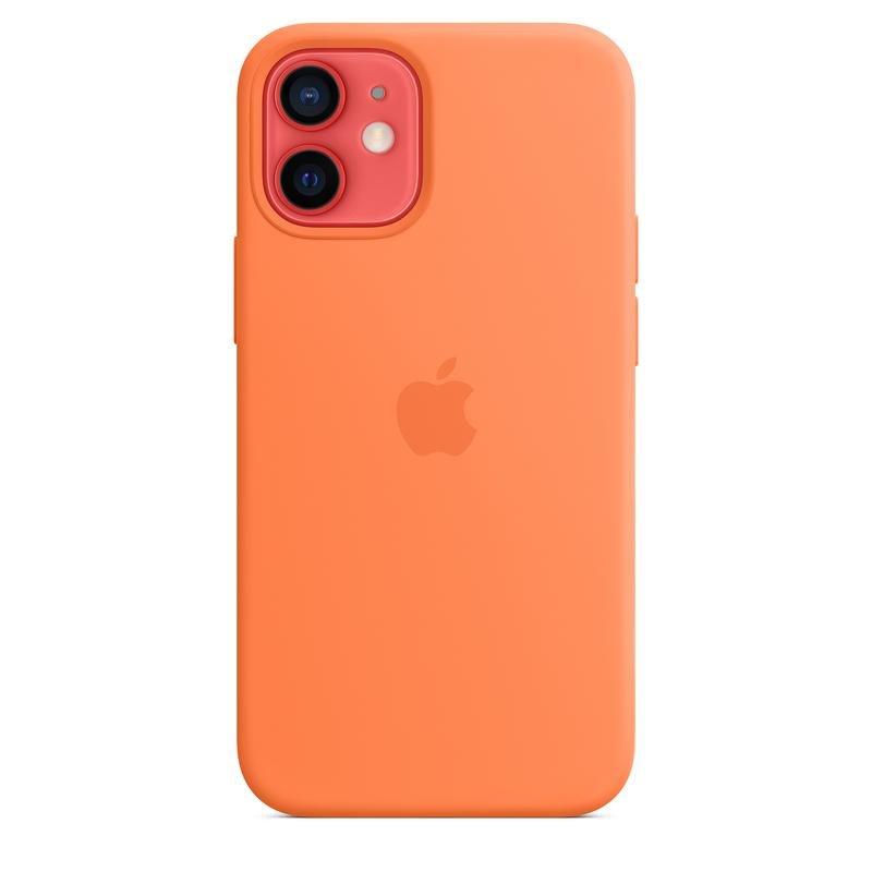 Apple Silicone Case Kumquat with MagSafe for iPhone 12 Mini, , large image number 4