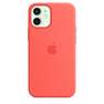 APPLE - Apple Silicone Case Pink Citrus with MagSafe for iPhone 12 Mini