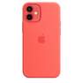 APPLE - Apple Silicone Case Pink Citrus with MagSafe for iPhone 12 Mini