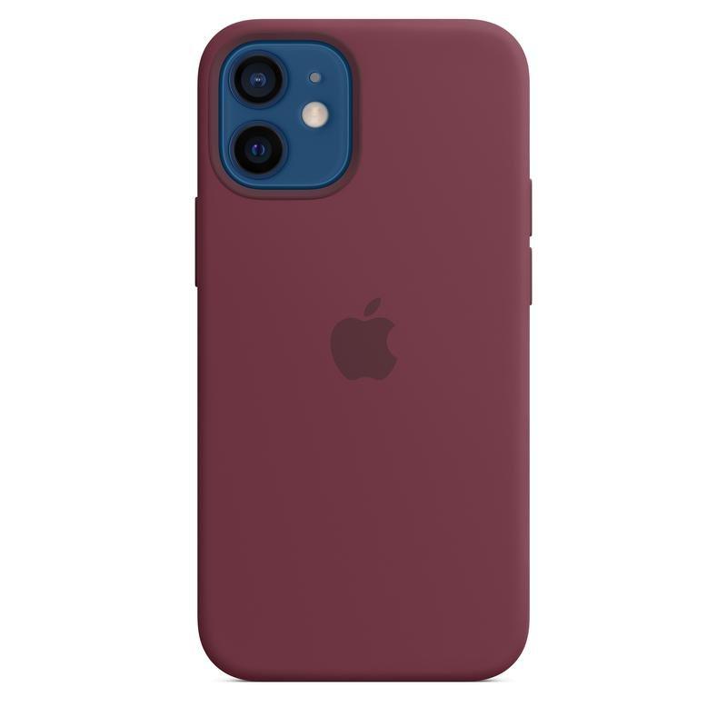 Apple Silicone Case Plum with MagSafe for iPhone 12 Mini, , large image number 0