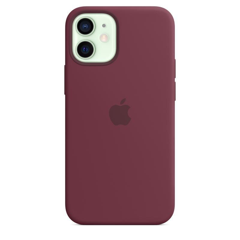 Apple Silicone Case Plum with MagSafe for iPhone 12 Mini, , large image number 5