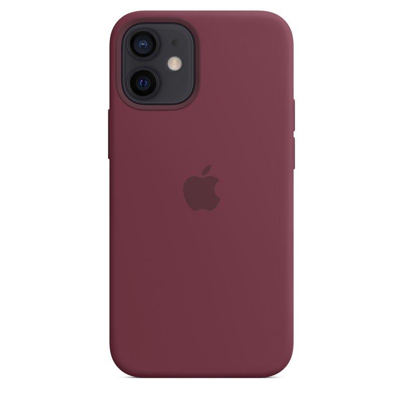Apple Silicone Case Plum with MagSafe for iPhone 12 Mini, , large image number 7