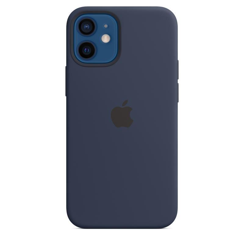 Apple Silicone Case Deep Navy with MagSafe for iPhone 12 Mini, , large image number 0