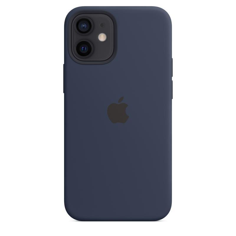 Apple Silicone Case Deep Navy with MagSafe for iPhone 12 Mini, , large image number 1