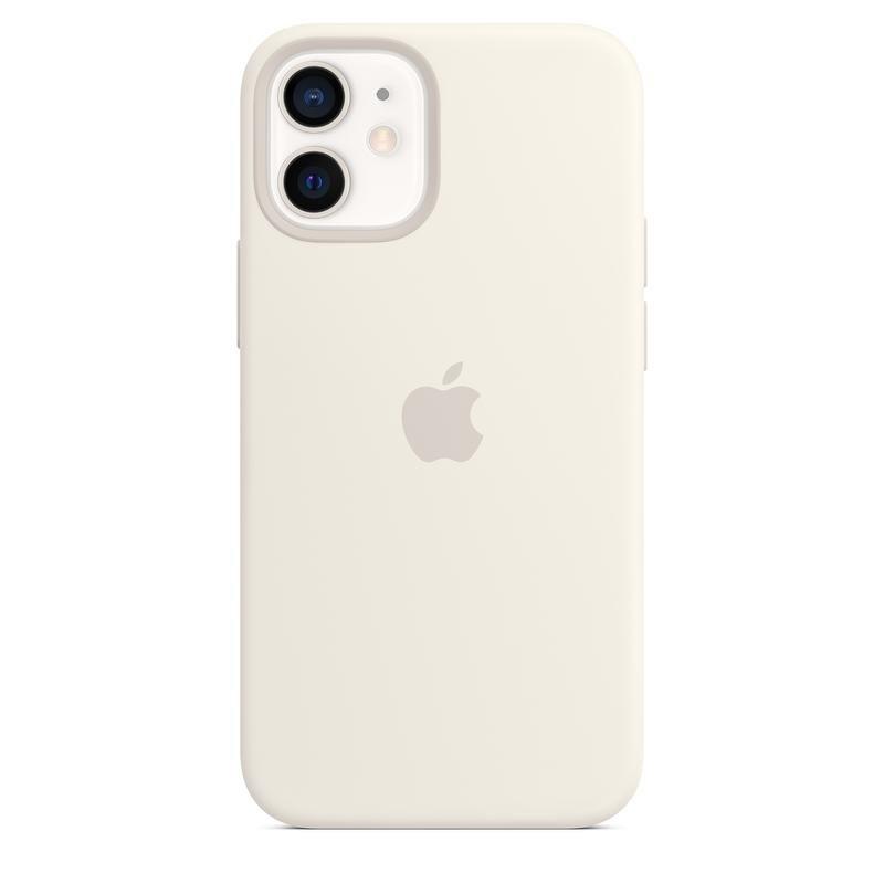 Apple Silicone Case White with MagSafe for iPhone 12 Mini, , large image number 4