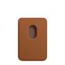 APPLE - Apple Leather Wallet Saddle Brown with MagSafe for iPhone