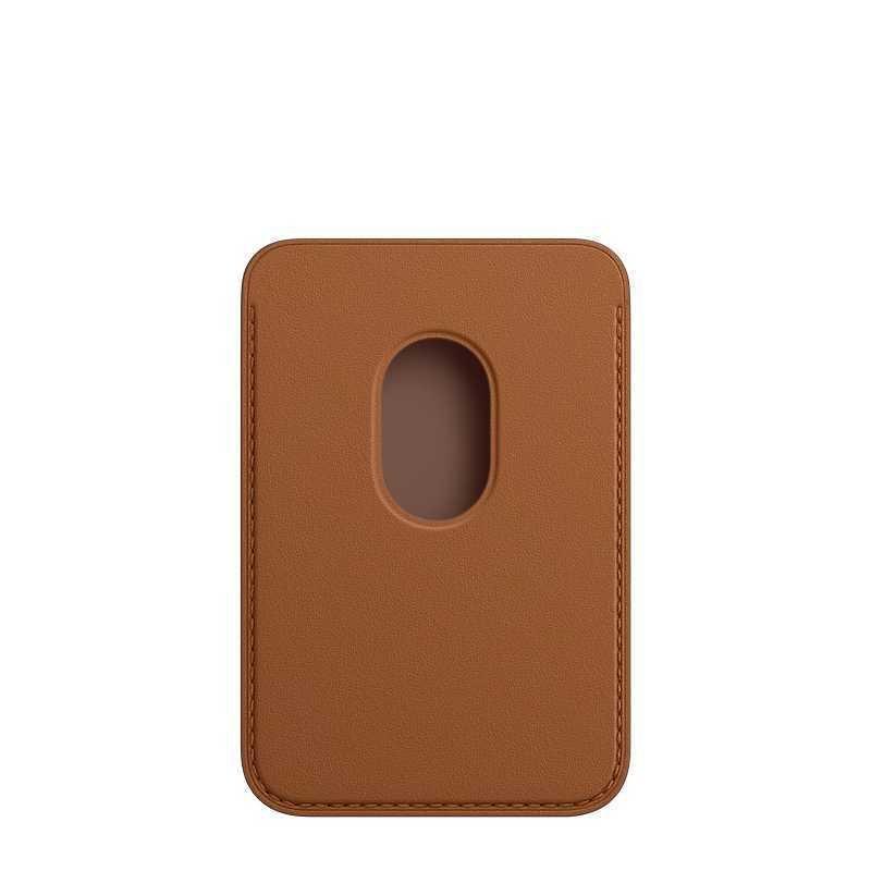 Apple Leather Wallet Saddle Brown with MagSafe for iPhone, , large image number 1