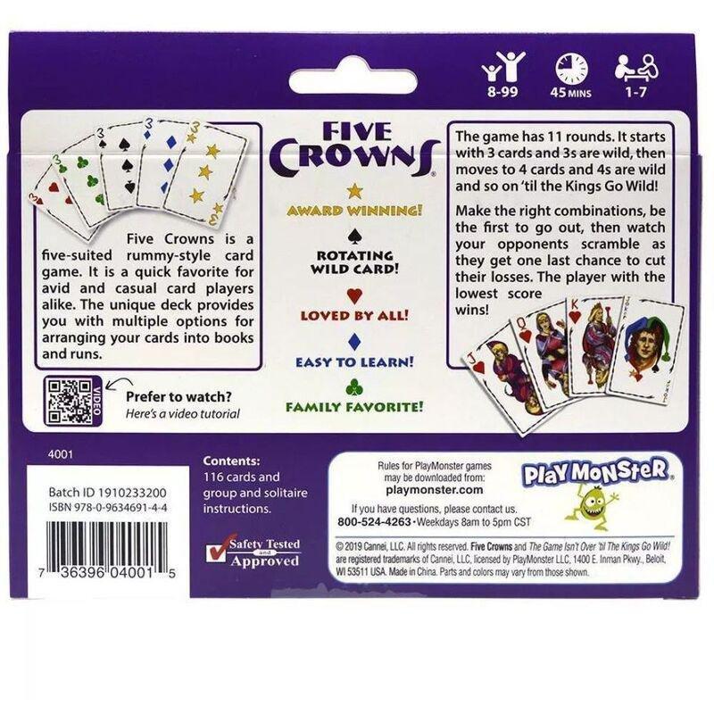 Play Monster Five Crowns Card Game, , large image number 1