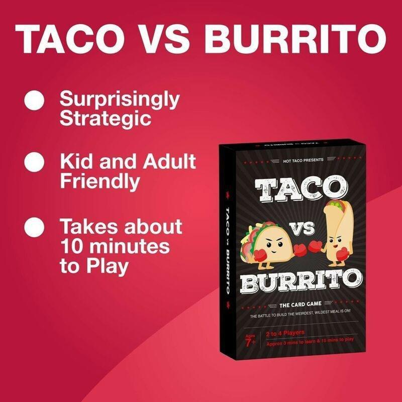 Hot Taco Taco Vs Burrito The Card Game, , large image number 2