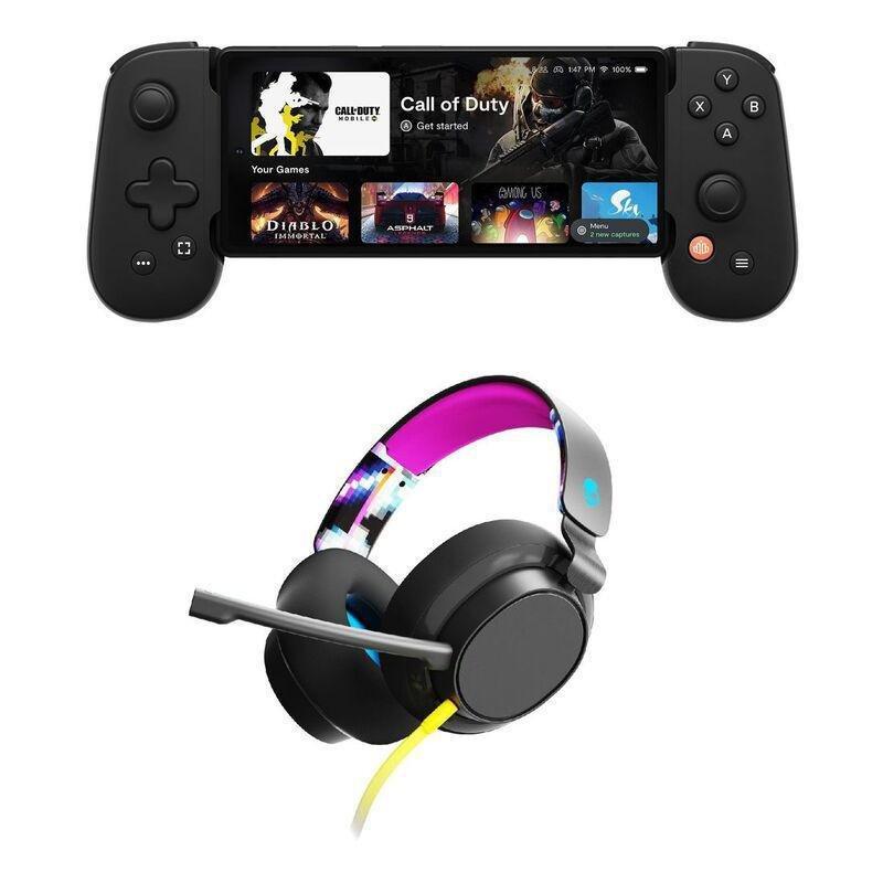 Backbone One Mobile Gaming Controller (Classic Edition for Android) + Skullcandy SLYR Gaming Headphone (Bundle), , large image number 0
