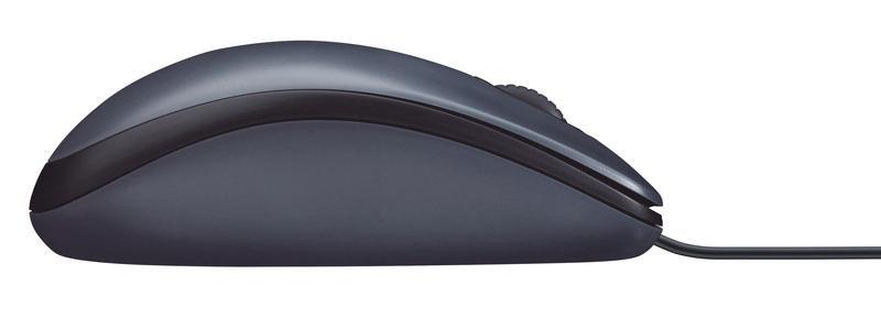 Logitech M100 USB Wired Mouse Grey, , large image number 2
